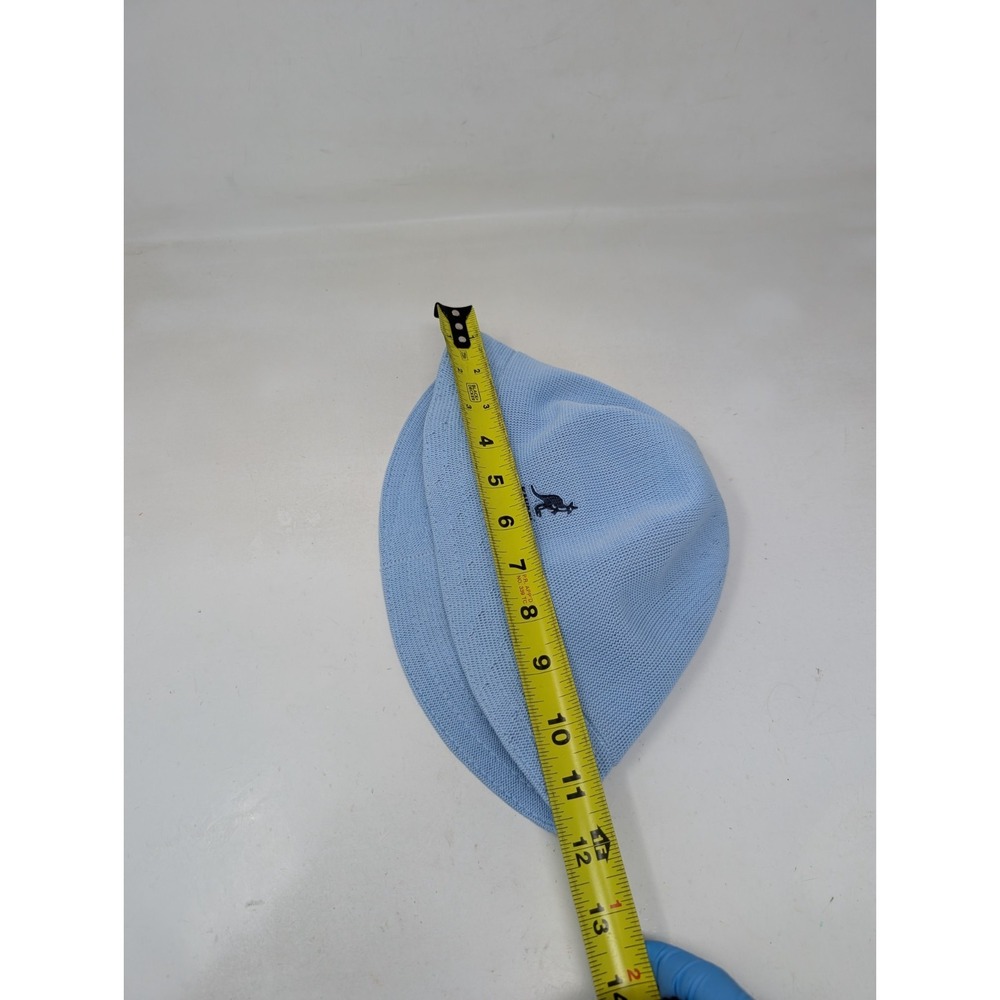 Kangol Unisex Tropic Bin Bucket Hat Cap Blue Size Large Men Women VTG Rap - Picture 10 of 11